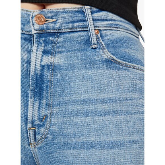 💕MOTHER💕 The Mid Rise Dazzler Ankle Step Fray Jeans ~ Ropin' & Ridin' 30 NWT - Picture 7 of 16